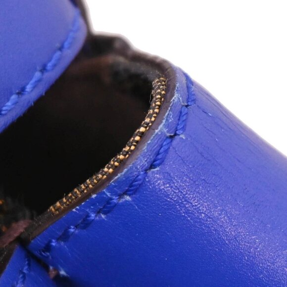 Fendi Blue Leather Peekaboo Fit 2way Handbag - Picture 6 of 15